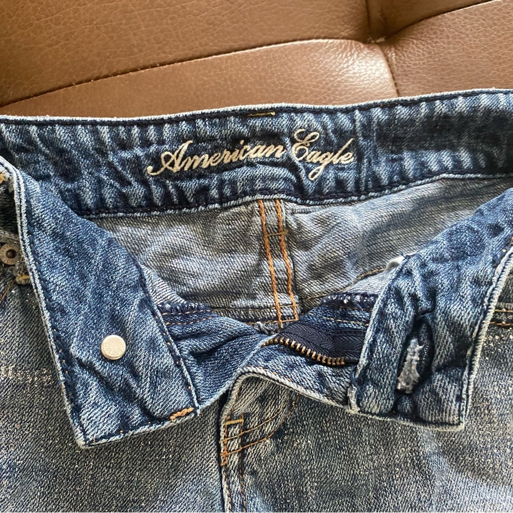 American Eagle Sparkly Short Shorts